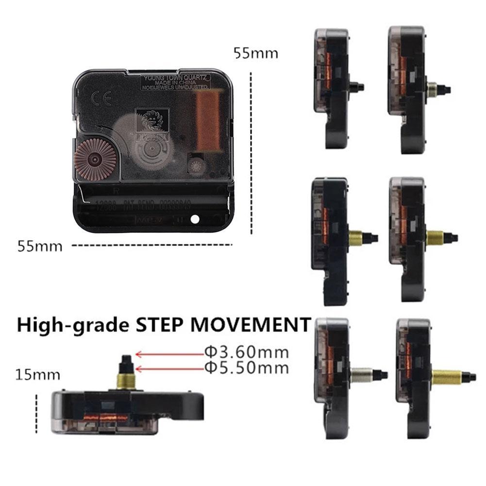 Quartz Wall Clock Movement DIY Wall Clock Accessories Precision Movement Replace Shaft Clock Part Y4G5