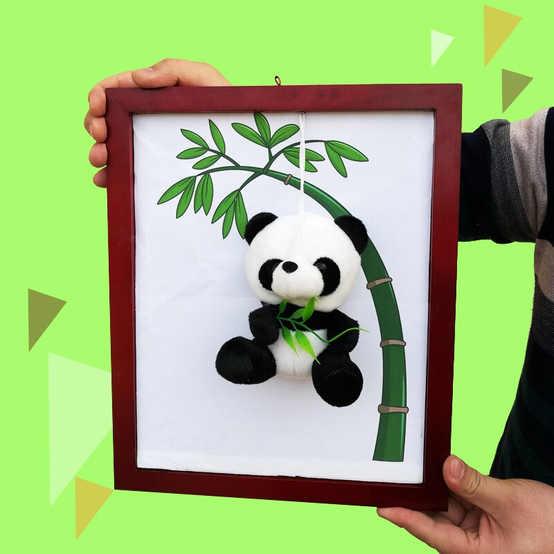 Panda Frame Magic Tricks Plush Panda Toy Appearing... – Grandado