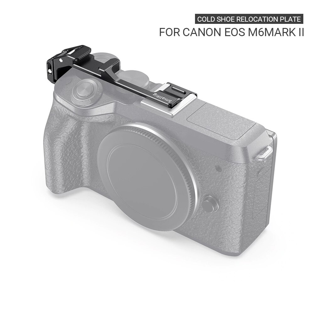 Smallrig Vlogging Koude Schoen Relocation Plaat Voor Canon Eos M6 Mark Ii BUC2627: Default Title