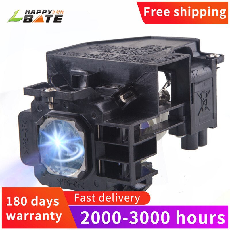 HAPPYBATE Compatibel Projector Lamp met Behuizing voor NP17LP/60003127 voor NP-P350W NP-P420X M300WS M350XS M420X UM330X UM330W