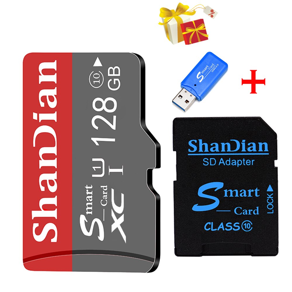 Mini Tf Card High Speed Class10 1Tb 128Gb 32Gb Tarjeta Geheugenkaart Flash-Kaart 16Gb 64Gb Smart Sd-kaart Gratis: 128GB