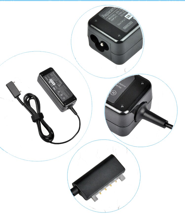 Caricatore del computer portatile dell&#39;alimentazione elettrica dell&#39;adattatore di ca 10.5V 2.9A 30W per Sony Xperia SGPT111 SGPT112 SGPT113 SGPT114 ADP-30KH SGPAC10V2