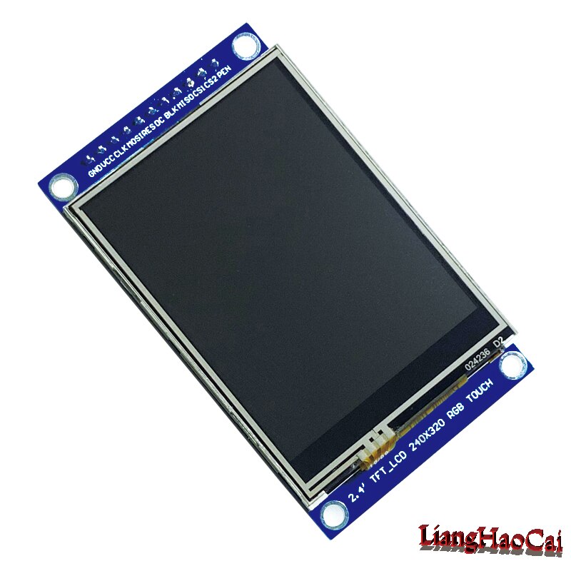 IPS LCD Module small size 2.4 inch screen display full all color ILI9341 controller Touch panel Full View Visual Angle 18 Pin