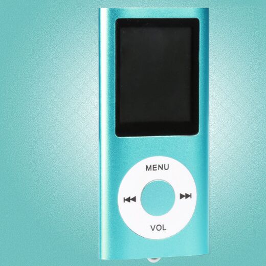 ICEICE 1.8 inch mp3 speler 16GB 32GB muziekspeler met fm radio video speler E-book speler MP3 met micro SD Card hifi MP 3 mp-3: Sky Blue / 32GB
