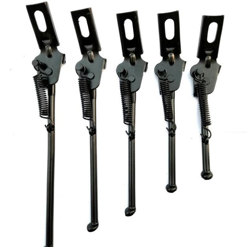 Children's Bicycle Feet Support Single Folding Two-hole Bicycle Bracket Kickstand Durable Carbon Steel Parking Stand