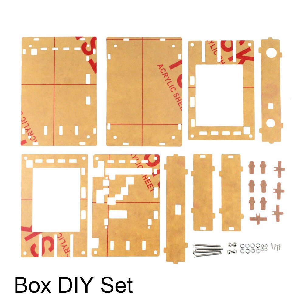 DSO138 Digital Oscilloscope 2.4&quot; TFT Handheld Pocket-size Digital Oscilloscopes DIY Parts For Oscilloscope Electronic Learning: Only acrylic shell