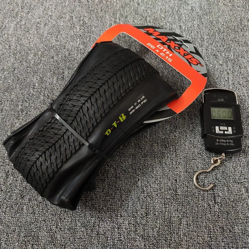 Maxxis DTH Retro Bicycle Tire 26*2.3/2.15 BMX Street Bike Tires Climbing Tires Dirtjump Tire Urban Tire: 26x2.15 Fold Black