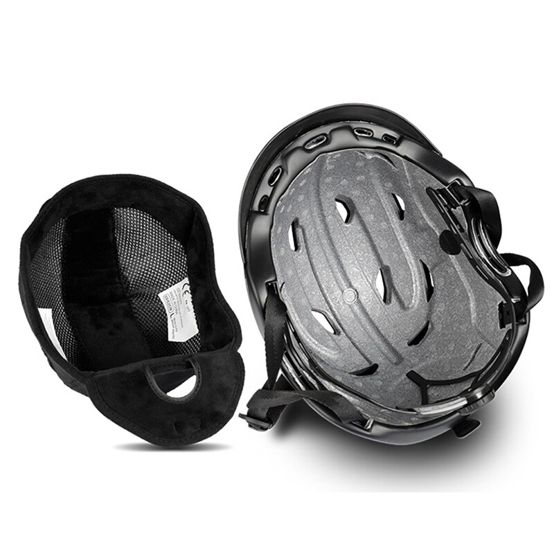 Sport all'aria aperta equipaggiamento protettivo unisex casco da sci vestito di Un pezzo a cavallo casco di sport All'aria Aperta sci alpinismo gear L/58 -62 CENTIMETRI