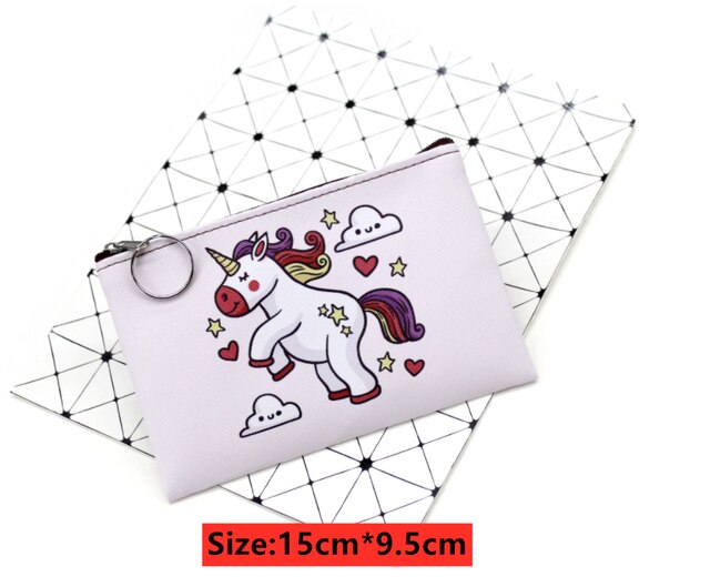 Mode Schattige Kinderen Portemonnee Kleine Vrouwen Coin Zakken Mooie Afdrukken Portemonnee Dier Bloem Muntzakken Meisjes Coin tassen: A2