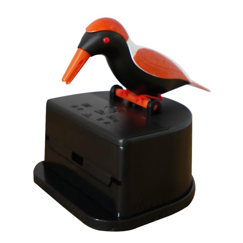 Small Bird Toothpick Box Kitchen Automatic Pop-up Push-type Household Toothpick Holder Home Restaurant Toothpick Box: 06