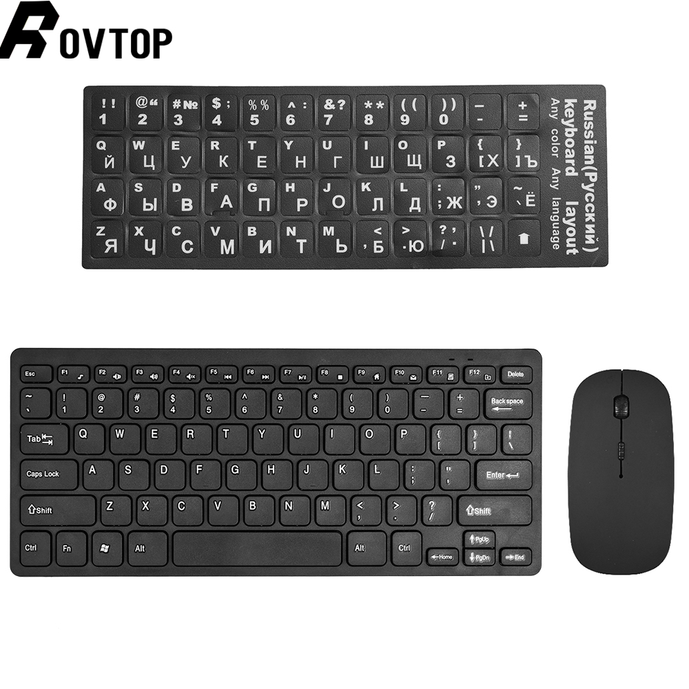Mini Wireless Keyboard 2.4GWireless Keyboard For ipad Phone Tablet Rubber keycaps Rechargeable keyboard For Android ios Windows