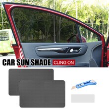 1Pair 105x52cm Car Curtain Windshield Sticker Sun shade UV Protection Sunshade Shield Cover Side Window Film Auto Stying