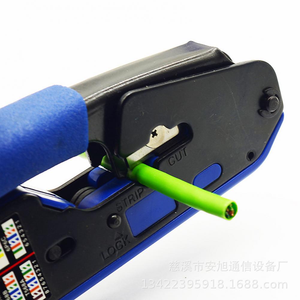 7SQ610 Precieze Internet Draad Crimper 8P/6P Netwerk Crimper Kabel Strippen Decrustation Tang Ethernet Cutter Snijgereedschap