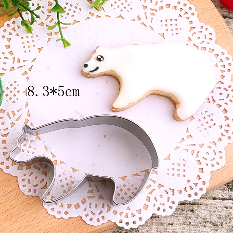 Moule à biscuits tortue Lion loup ours | Moule à biscuits, Fondant, outils de décoration pour gâteaux 1 pièce