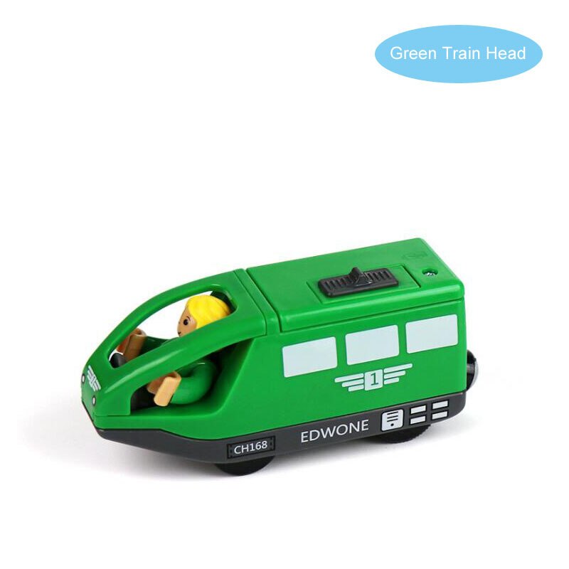 Electric Train Set Toys Model Train Electric Car Fit For Wooden Railway Wood Train Track Christmas For Children: DDC16