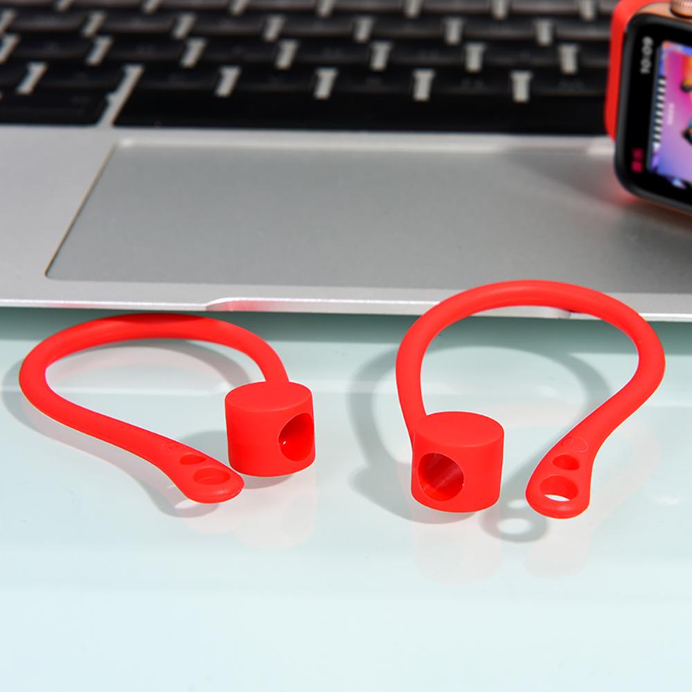 Protective Air pods Earhook Holder for Airpods 2 Apple Wireless Earphone Ear Hook Earpods Silicone Sport Anti-lost Accessories
