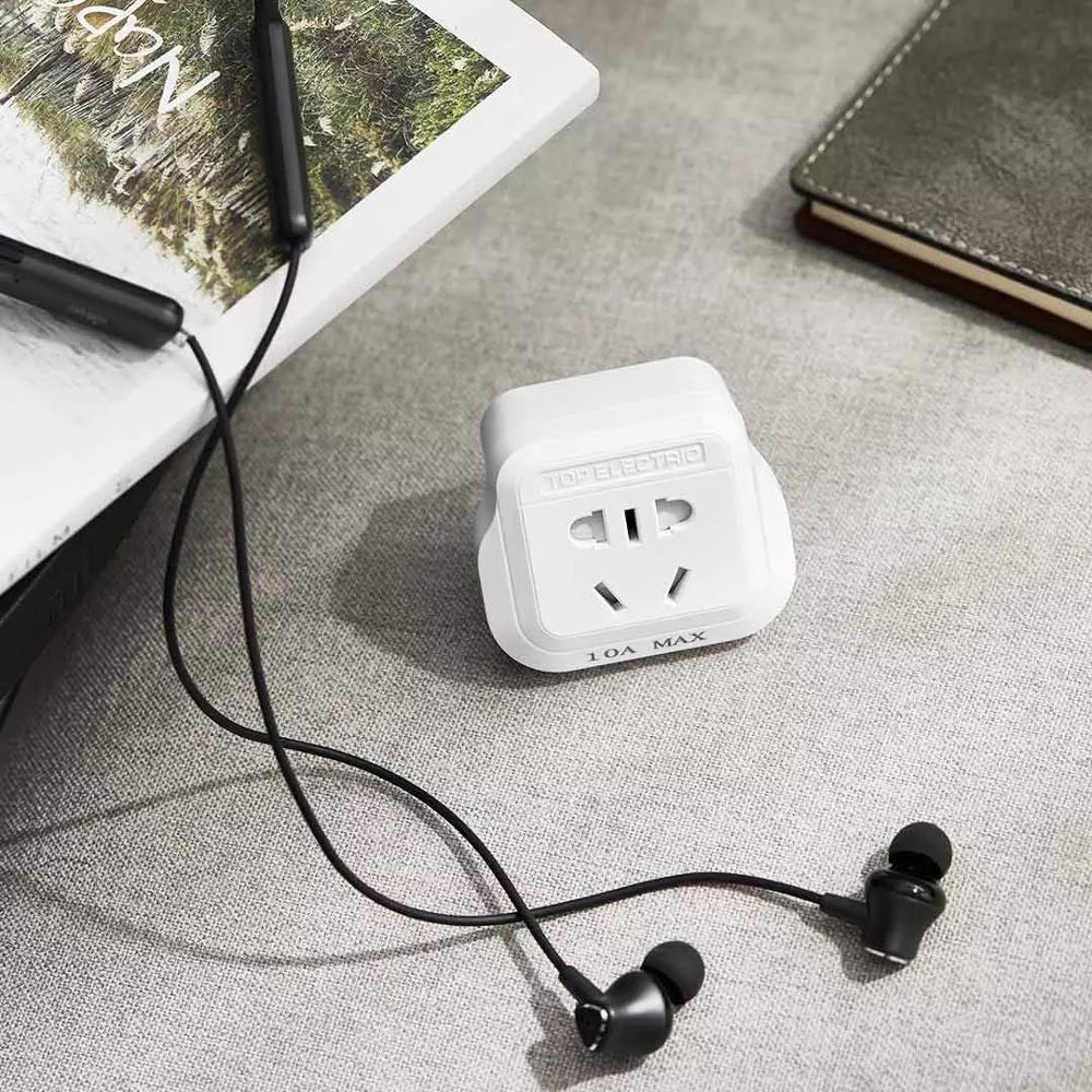 Youpin Universal DE UK US AC Power Socket Plug Travel Charger Adapter plug Converter switch shift