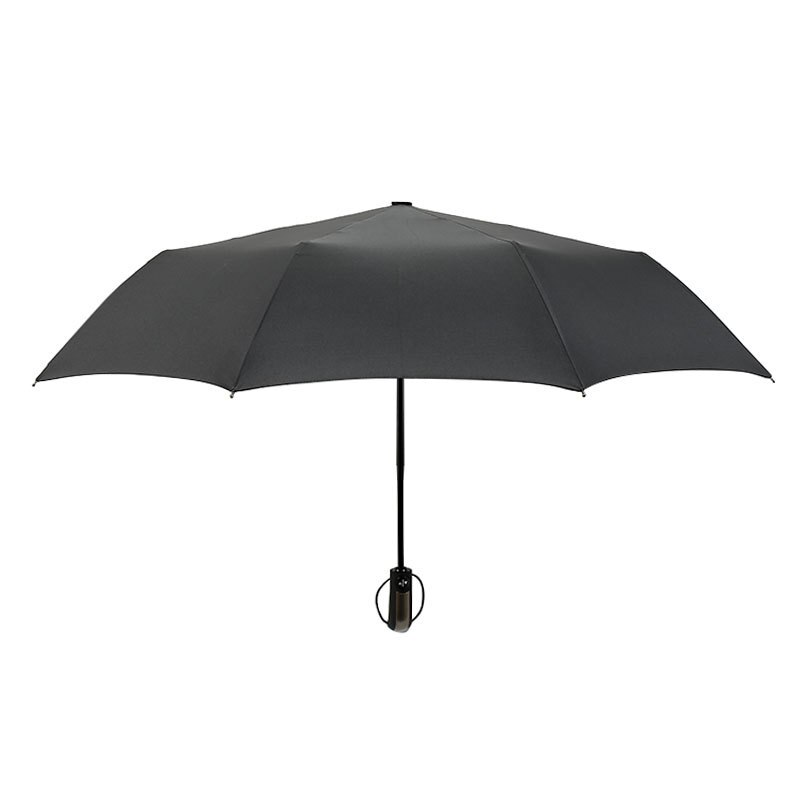 Audi 3122200400 paraplu, zakparaplu, zwart, met ringenlogo, zwart, Modern