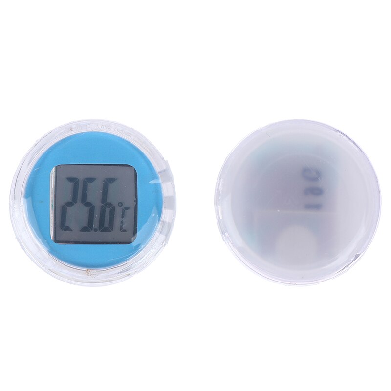 1PC Mini Wasserdichte Motorrad Digital Thermometer Wasserdichte Uhr Auto Innen Uhren Instrumente Motorrad Zubehör