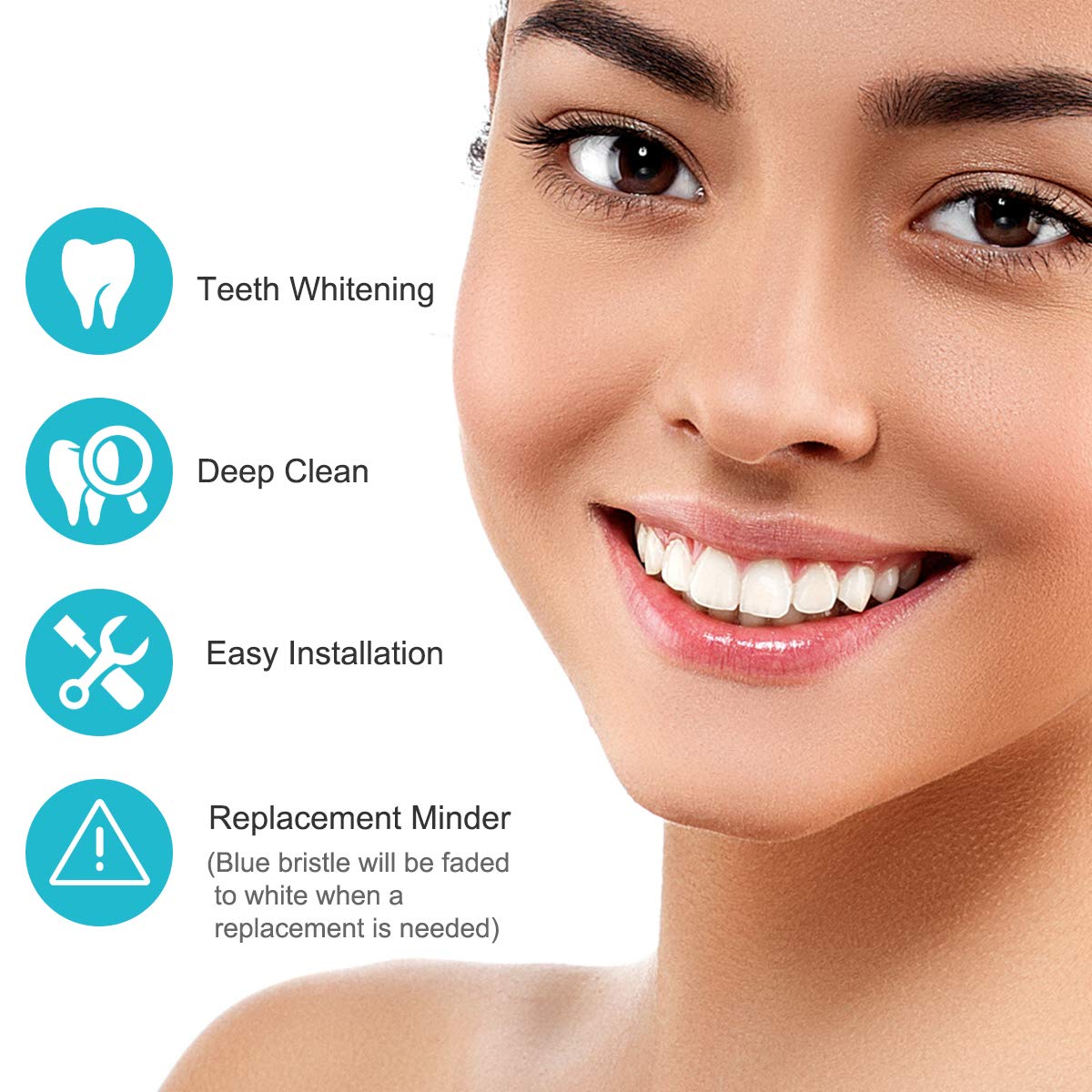 Têtes de brosse de rechange pour brosse à dents électrique oral-b, pour Advance Power/Pro Health/Triumph/3D Excel/vitalité, précision propre