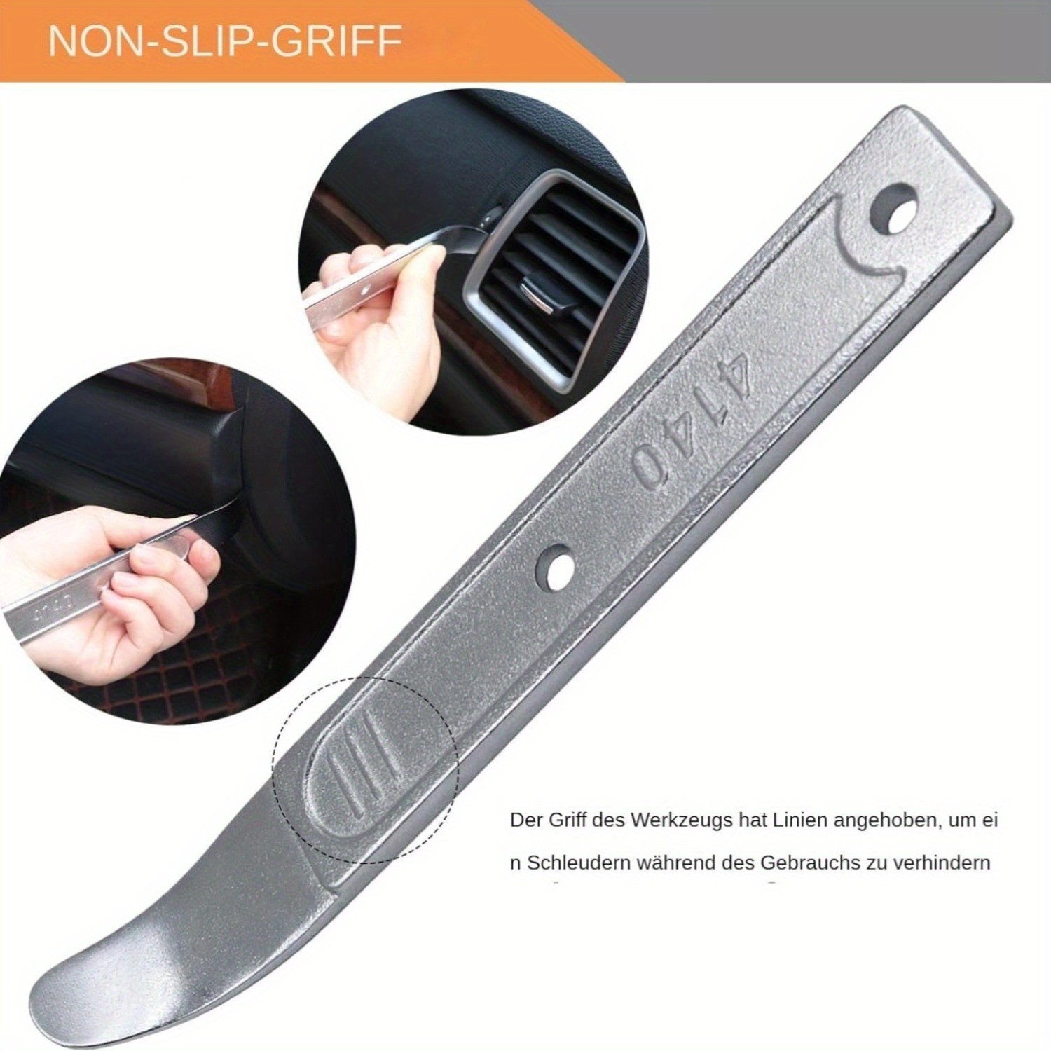 Hebelwerkzeug, Werkzeug zum Entfernen der Hebelstange, Hebelstange Ich bin Taschenformat, Werkzeugsatz zum Entfernen von Autoverkleidungen, leicht zu entfernende Verkleidung, Verkleidung