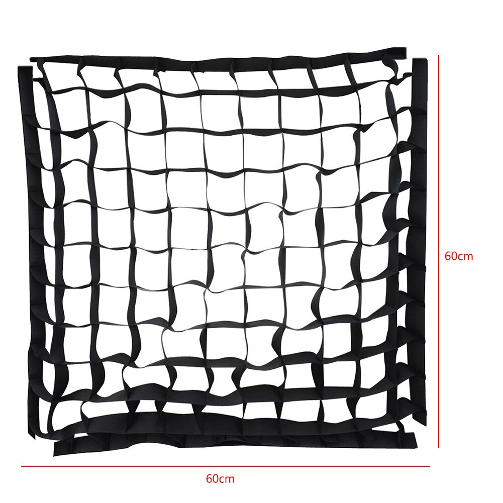 60 X 60cm Photography Square Honeycomb Grid Flash for Studio Strobe Softbox Studio strobe light umbrella Photographic network: Default Title