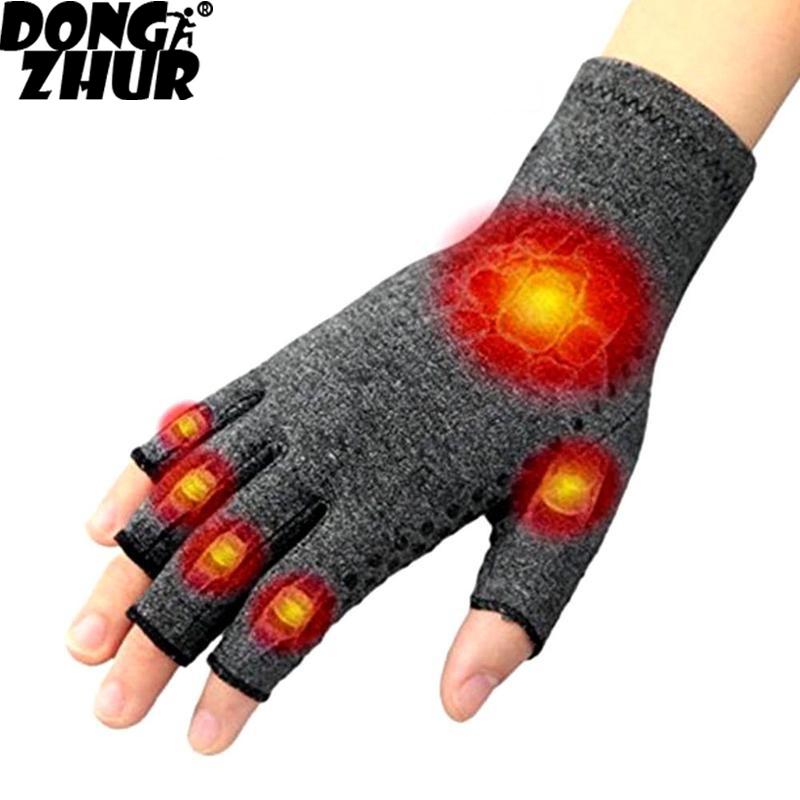 1 Paar Magnetische Anti Artritis Gezondheid Compressie Therapie Handschoenen Reumatoïde Hand Pijn Polssteun Sport Veiligheid Handschoenen