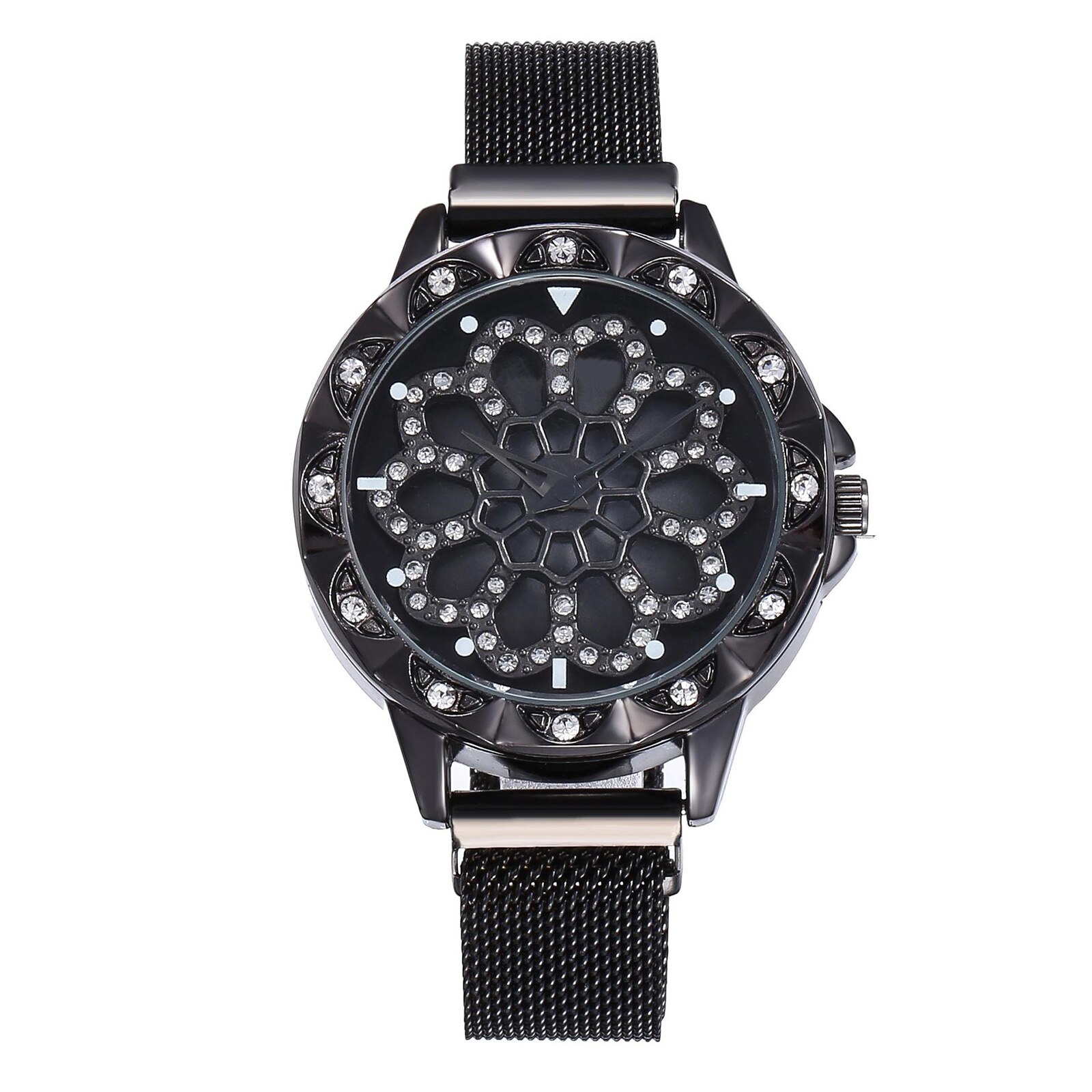 Luxe Horloge Vrouwen Speciale Horloges Voor Vrouwen Meisje Modieuze Duurzaam FEA889: black
