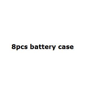 GoPro cassa di Batteria di Protezione Scatola di Immagazzinaggio Della Cassa per GoPro Hero 8 7 6 5 4 3 Yi Norma MiJia 4k eken H9 NP BX1 Accessori Della Fotocamera: 8 PCS battery case