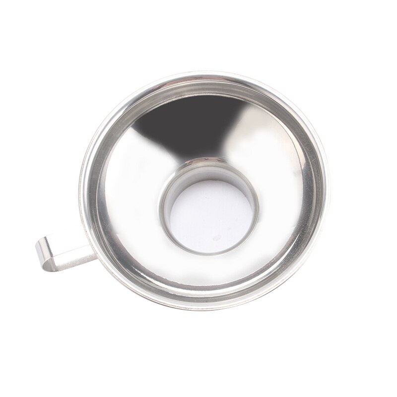 Stainless Steel Wide Mouth Funnel Canning Hopper Filter Food Pickles Jam Funnel Kitchen Gadgets Cooking Tools