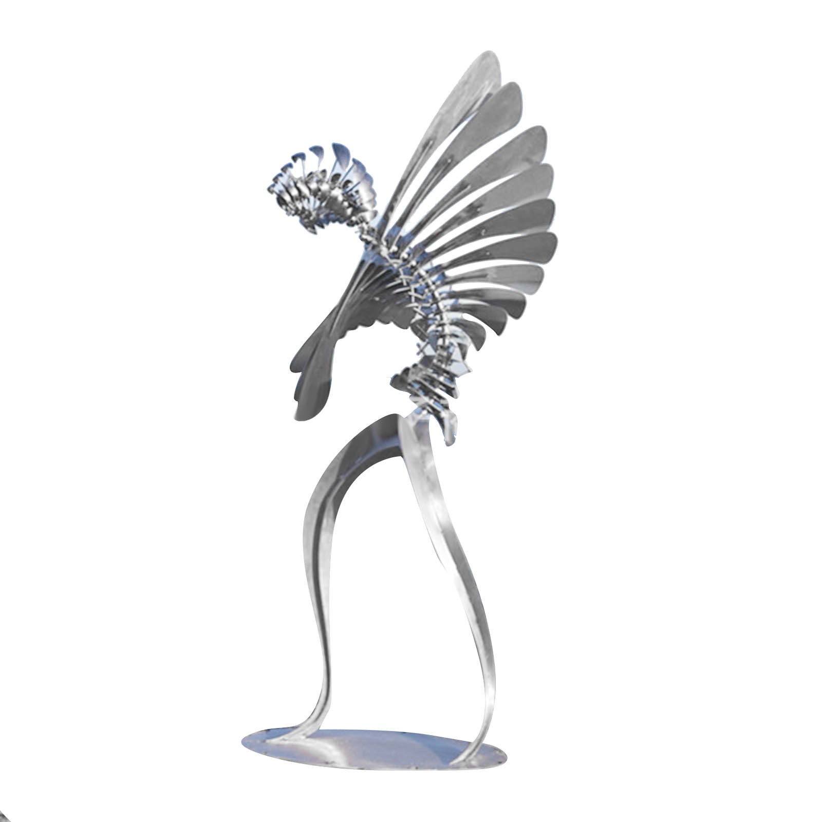 Unique Metal Rotating Windmill Humanoid windmill Outdoor Wind Spinner Yard Patio Lawn Garden Decoration