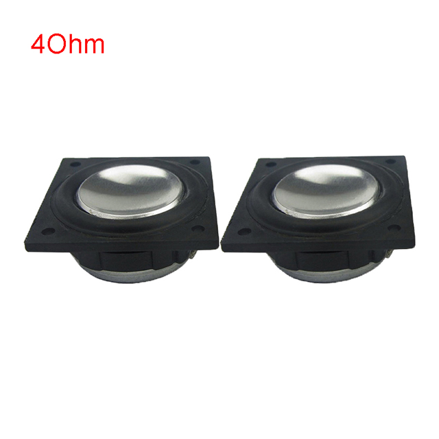 1 Cal głośnik pełnozakresowy 4Ohm 8Ohm 4W przenośny głośnik z Bluetooth 28mm Ultra cienka neodymowy silny bas głośnik laptopa 2 sztuk: 2pcs 4Ohm