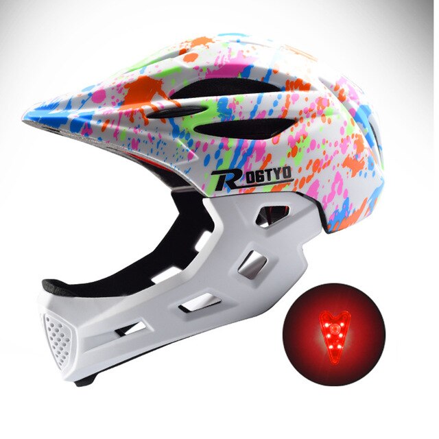 Kids Fiets Helm Mtb Bike Fietshelm Extreme Sport Helm Veiligheid Riding Skateboard Skaten Fietsen Helme: F