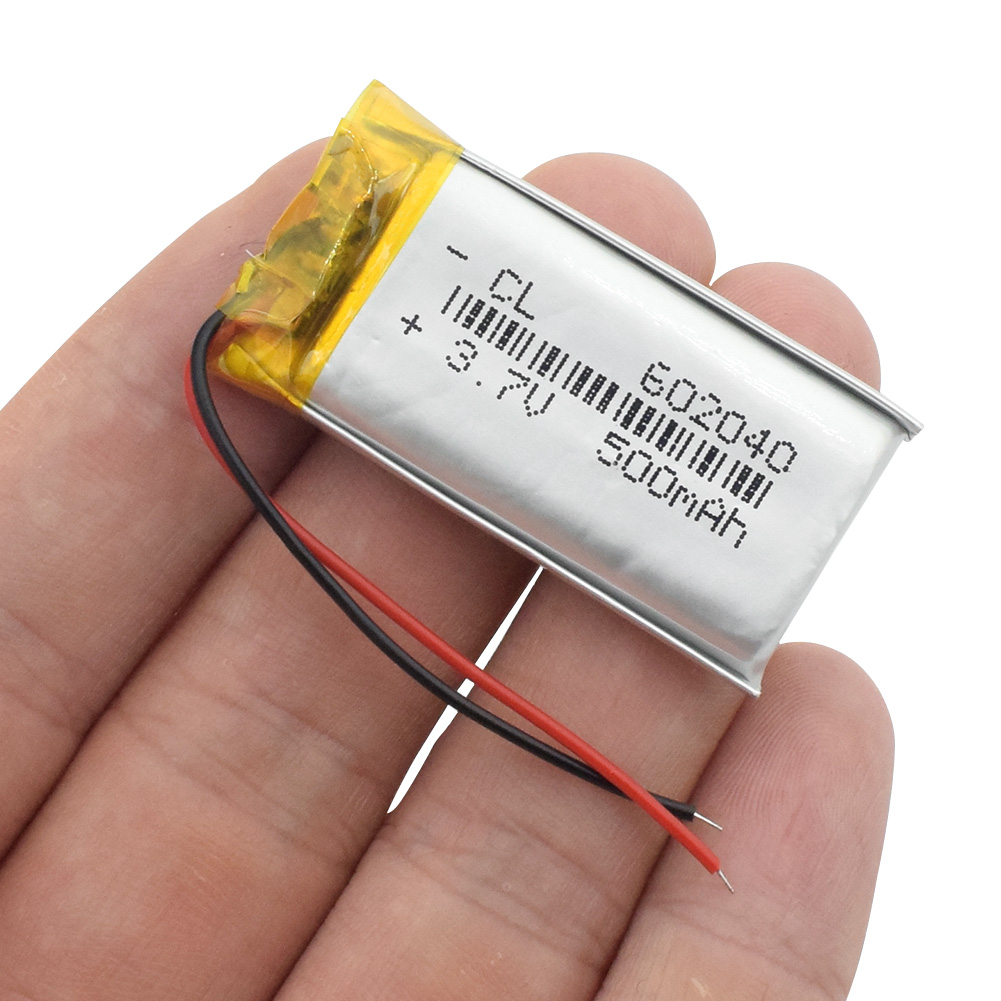 POSTHUMAN 602040 Li-ion Battery 3.7v 500mah for GPS MP3 MID PSP Bluetooth Speaker Li-Po Rechargeable Battery 602040 40x20x6mm