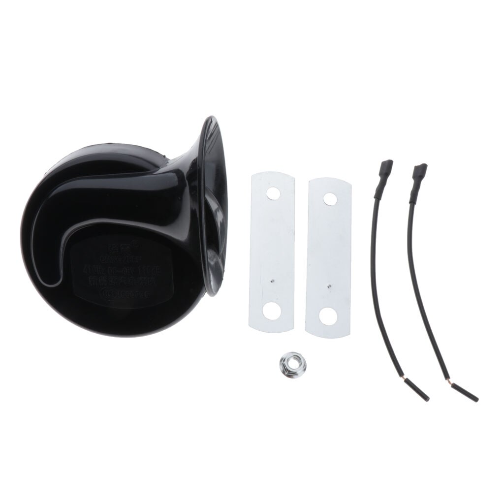 Motorcycle Vehicle Power assisted Electric Vehicle 410Hz Snail Horn High 60V: 48V