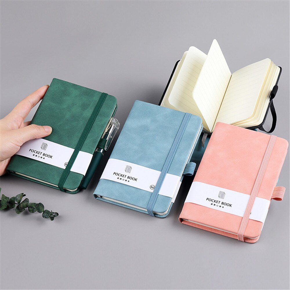 A6/A7 Simple Pocket Notebook Mini Notepad Portable Diary Book Agenda Planner Time Management Stationery Office School Supplies