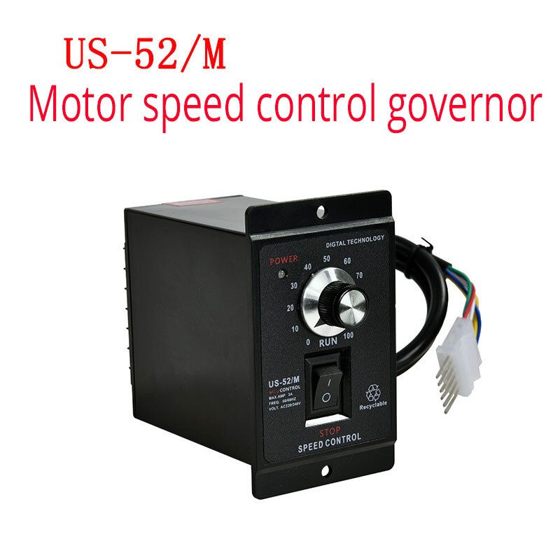 220V Ac Motor Speed Controller 1Pc 400W Snelheid Pinpoint Regulator Vooruit En Achteruit 50Hz 60Hz mini Motor Speed Control Unit