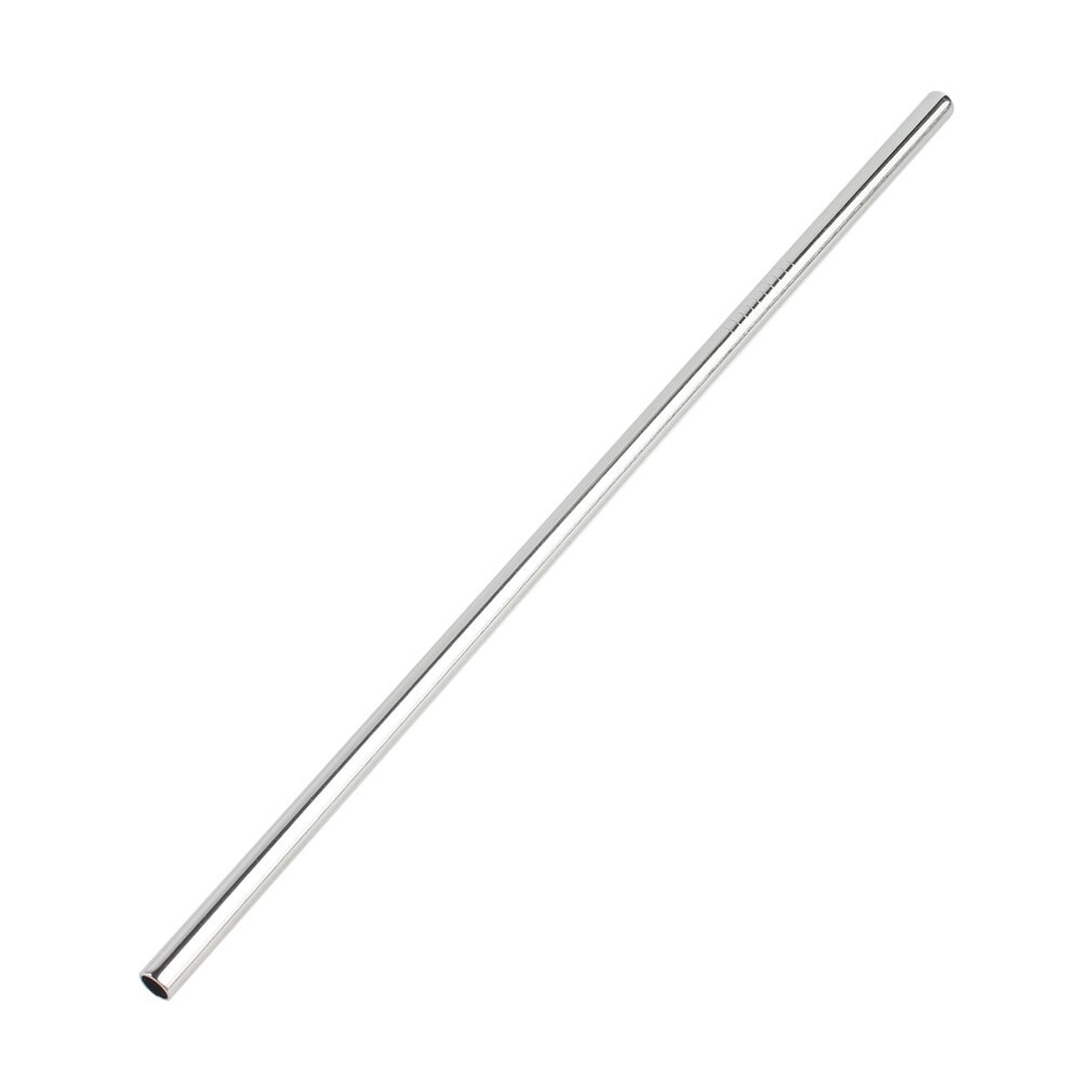Paille en métal réutilisable, paille en acier inoxydable, pailles en plastique, tubes à boire, longue paille de boisson, pailles noires en métal: 1