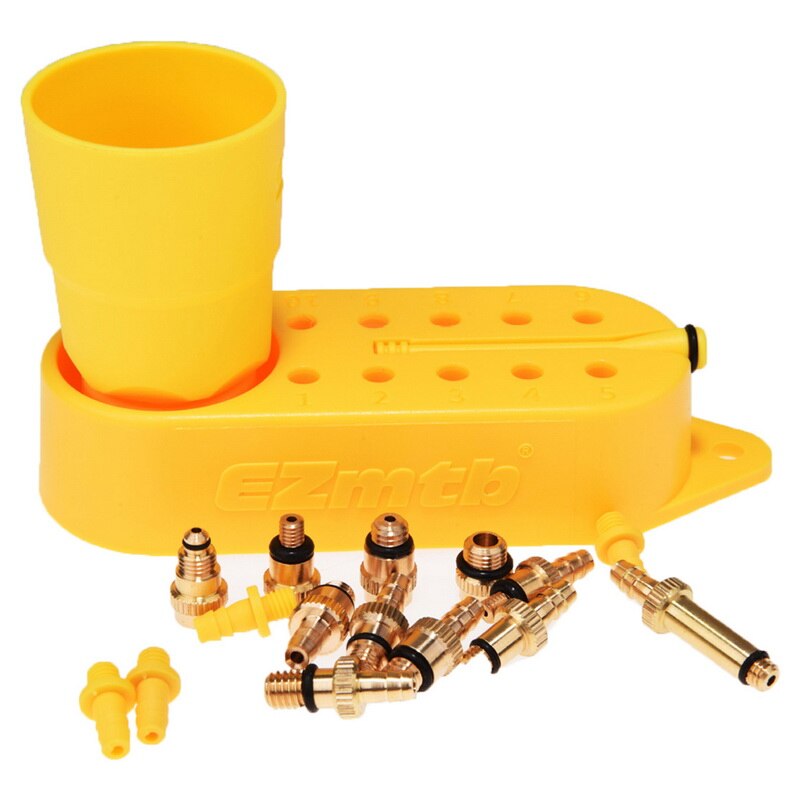 kit di spurgo dell'olio del freno a discoteca idraulico per bicicletta universale per Magura Mula Hayes strumenti di riparazione del freno della bici utili