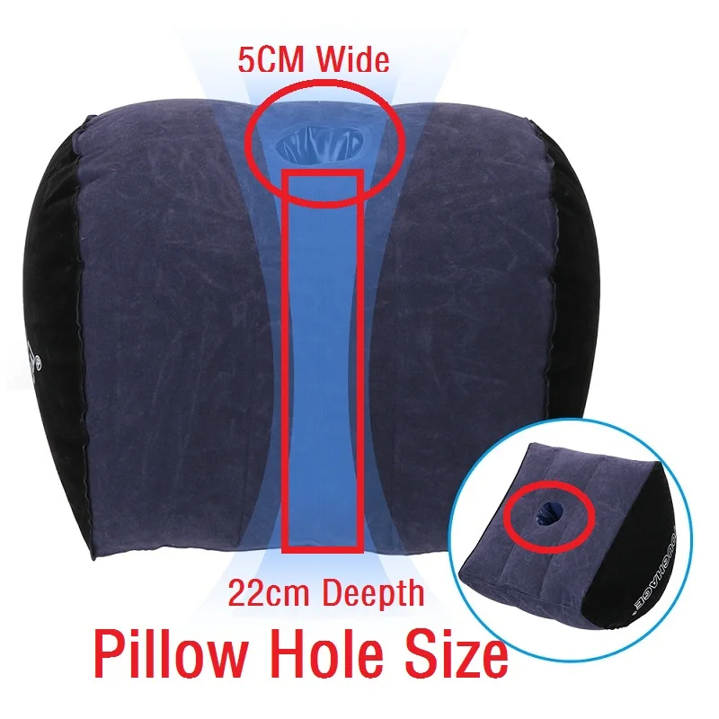 Oreiller gonflable flocage Position d'amour coussin lit meubles compensés canapé jeux de nuit Couples aide oreillers mari et femme