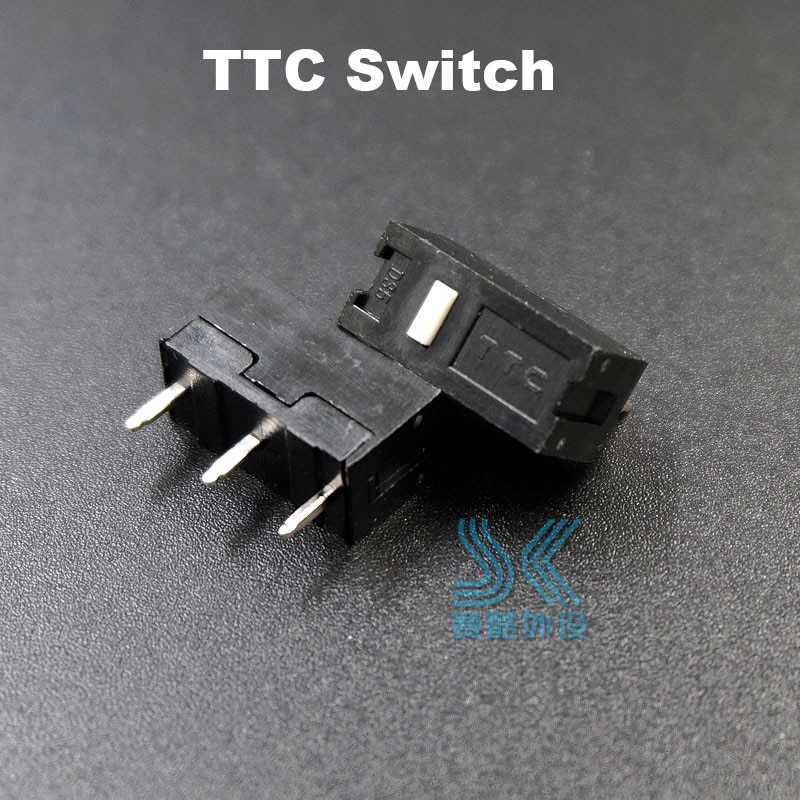 TTC Mouse Micro Switch white Button suitable for 10M 20M 50M button Steelseries Kinzu Kana Sensei Mouse Wheel key