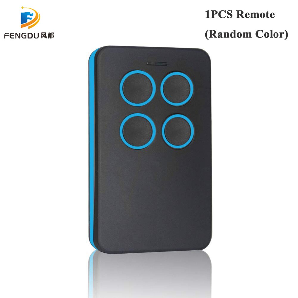 Auto scan 433.92mhz remote control duplicator garage command gate remote controller 868mhz: Red