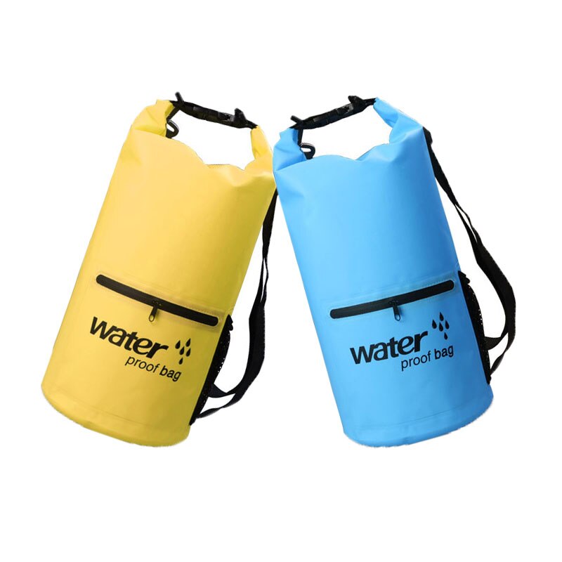 10L 20L Mergulho Natação Ao Ar Livre Saco De Armazenamento De Compressão À Prova D' Água Dry Bag Mochilas Das Mulheres Dos Homens Da Moda de Surf Para Rafting Caiaque