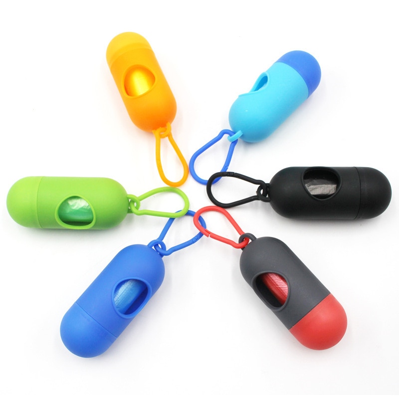 Dog Toilet Bag Pet Garbage Bag Biodegradable Outdoor Carrier Stand Dispenser Cleaning Pet Accessories 50 Rolos = 750 Pcs