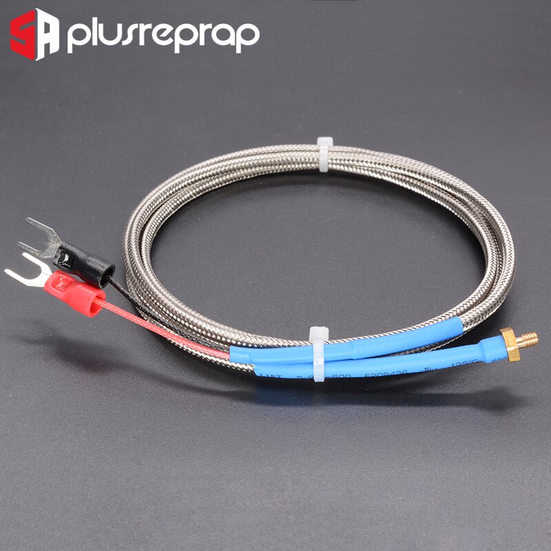 Sensores de termopar tipo K para impresora 3D, piezas de temperatura de cabezal de impresión de extrusión, 3x10mm o 3x15mm