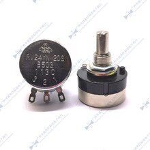 Speed control single drehen potentiometer RV24YN 500R/501 1K/102 50K/503 100K/104 500K/504 frequenz schalter RV24 schalter knopf