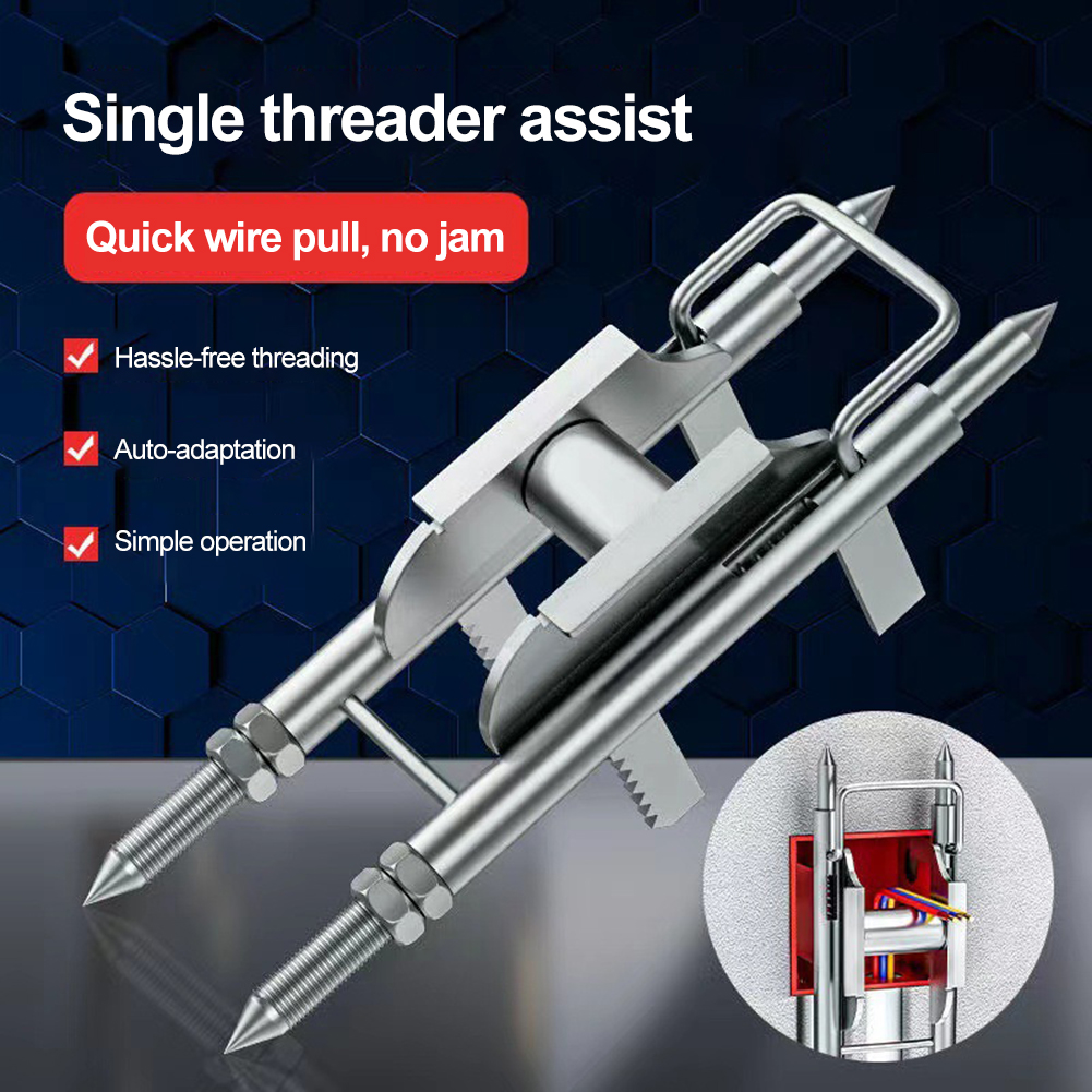 Cable Pulling Aid Cable Puller Machine Wire Puller Pulling Auxiliary Device Electrician Wire Cable Threading Tools