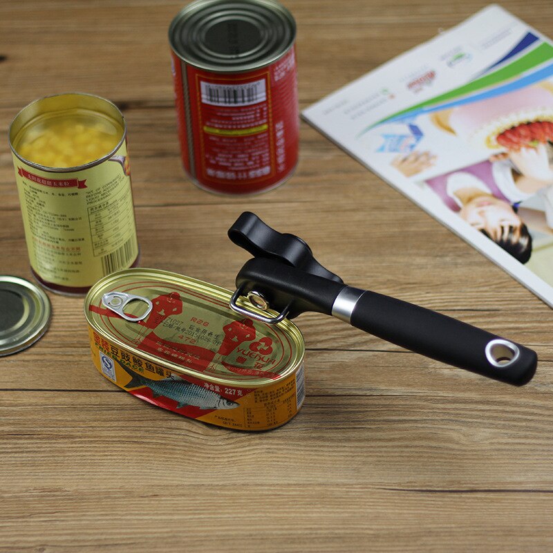 Tin Can Opener Stainless Steel Head Simple Opener Fruit Can Knife Bottle Opener Tool Stainless Steel CE