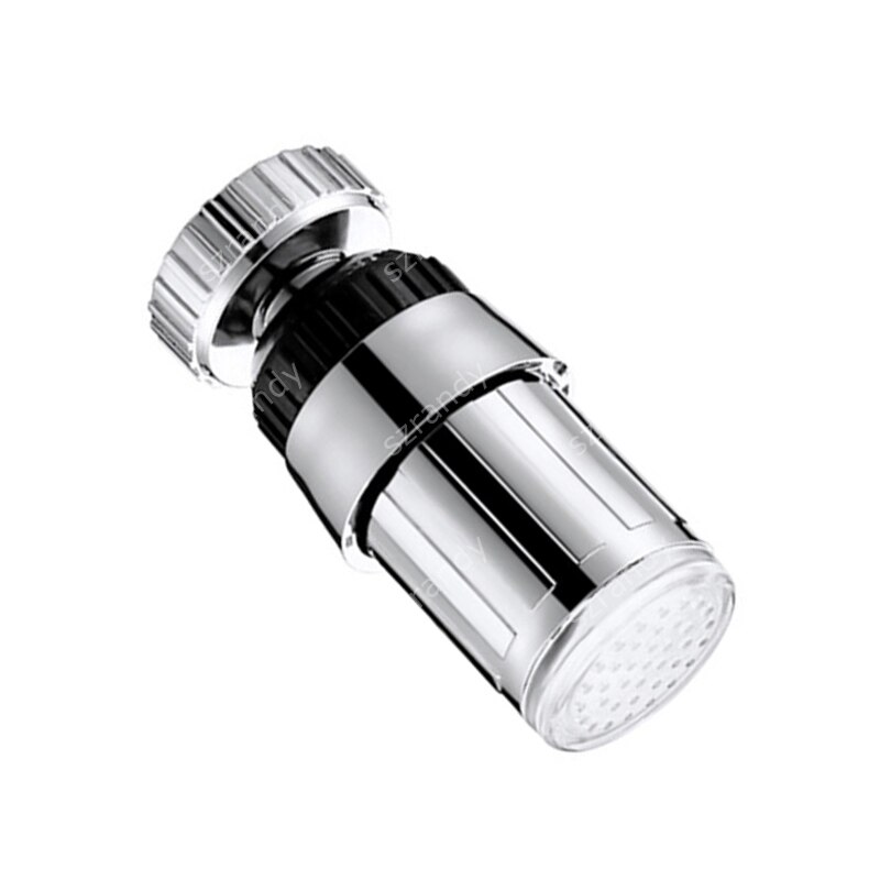 LED Tap Light Bathroom Faucet In White Color