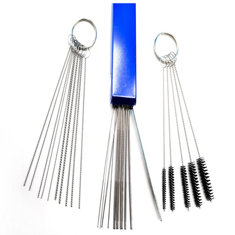 Kit de limpieza de carburador de motor reutilizable para motocicleta, herramienta para quitar la suciedad y el coche, fácil de limpiar, no se oxida